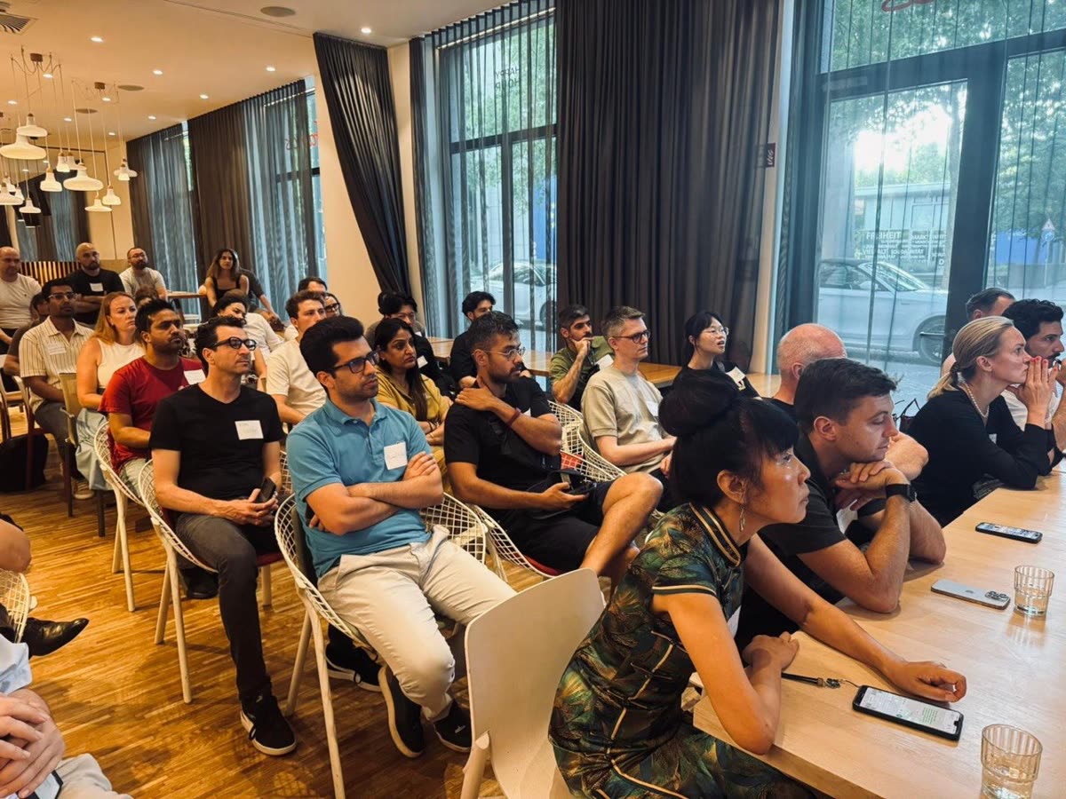 A curated room — founder session